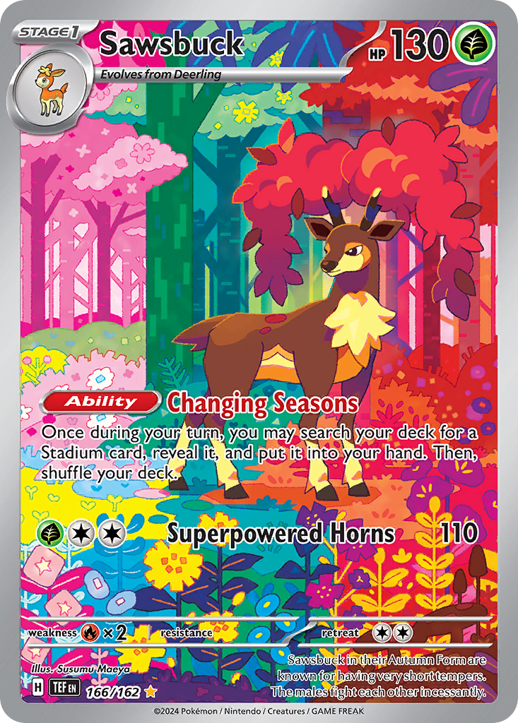 Sawsbuck #166 Temporal Forces en