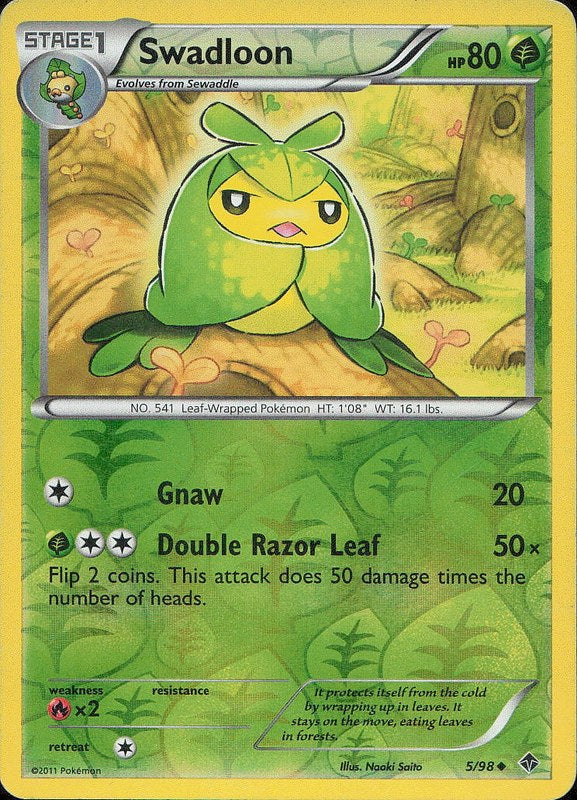 Swadloon #5 reverse_holo Emerging Powers en