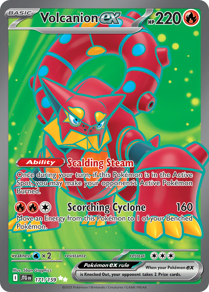 Volcanion ex #171 Journey Together en