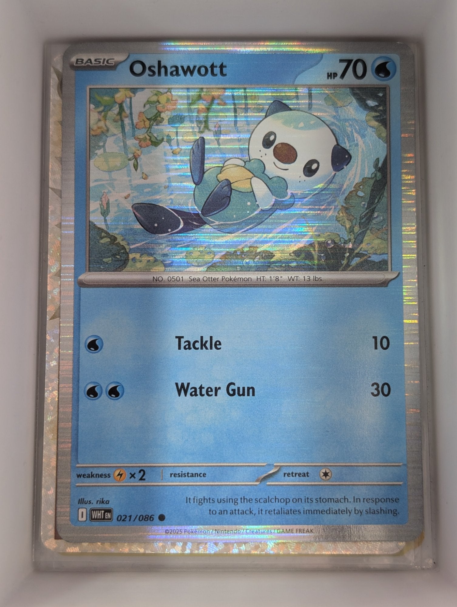 Image of Oshawott White Flare (WHT) #21