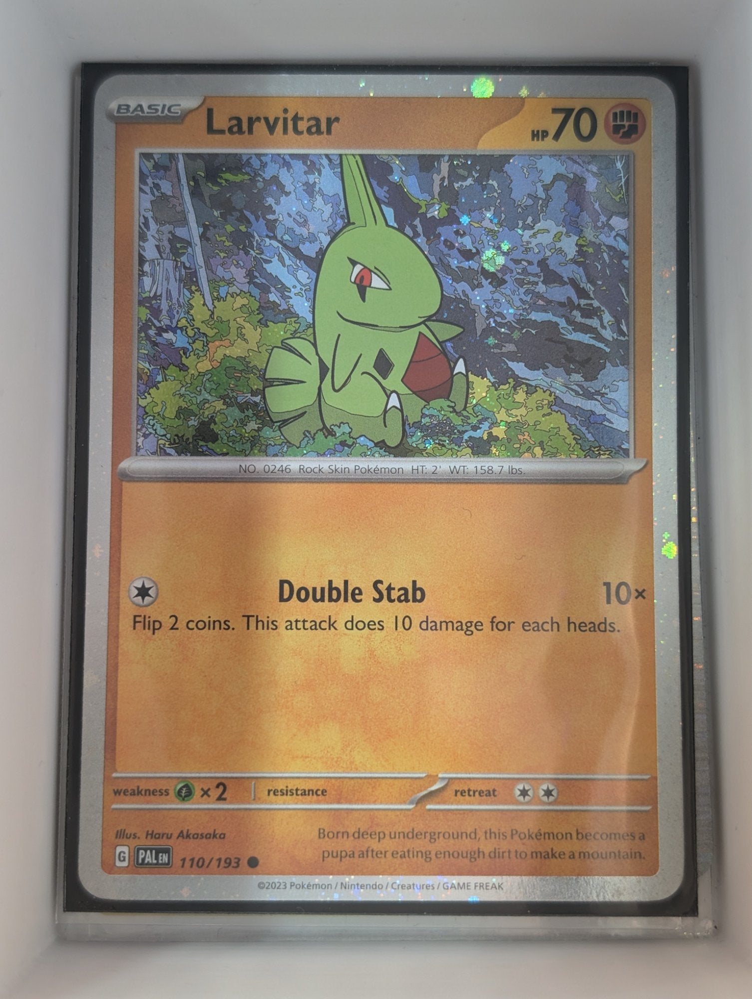 Image of Larvitar Paldea Evolved (PAL) #110