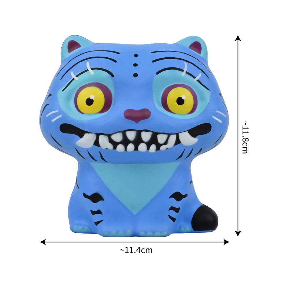 YuMe KPop Demon Hunters Squishy - Derpy - dimensions, approx 11.8cm tall x 11.4cm wide - Pop Culture Larrikin