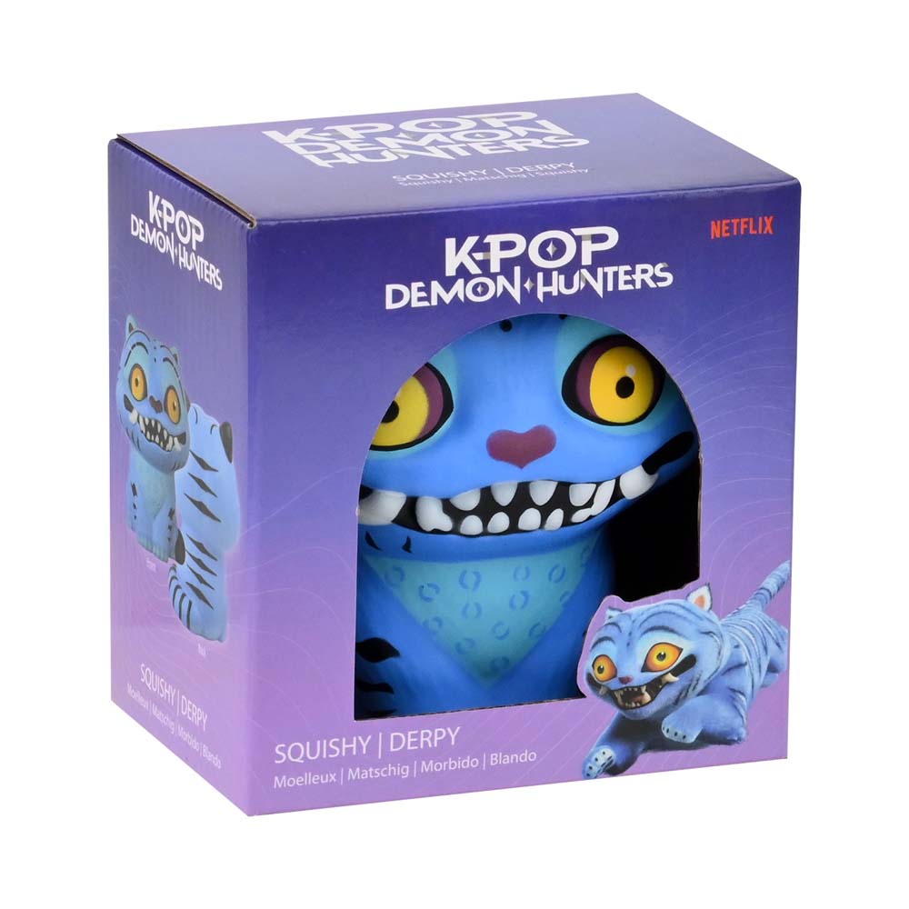 YuMe KPop Demon Hunters Squishy - Derpy - with its window box - Pop Culture Larrikin