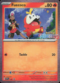 Fuecoco #192 reverse_holo Stamped Scarlet & Violet Promos en