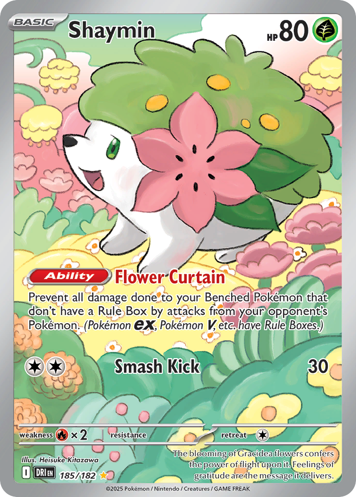 Shaymin #185 Destined Rivals en
