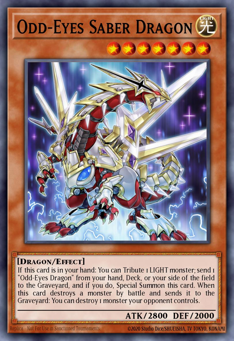 Image of Odd-Eyes Saber Dragon