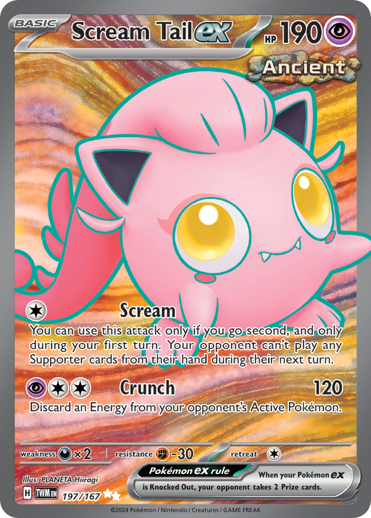 Scream Tail ex #197 Twilight Masquerade en