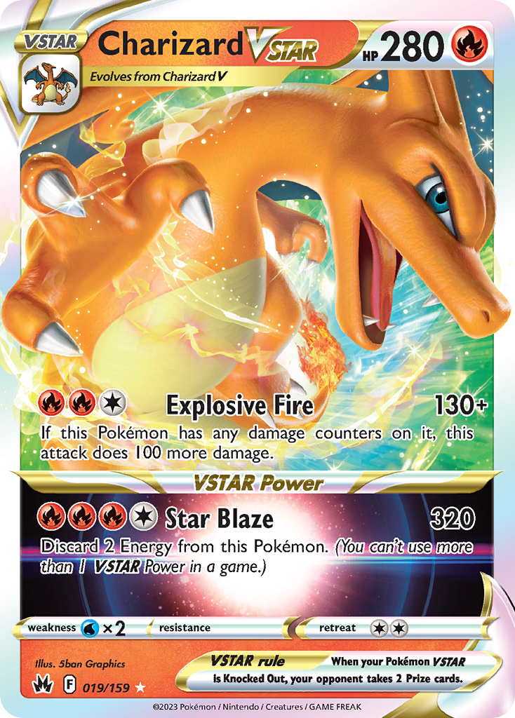 Charizard VSTAR #19 Crown Zenith en