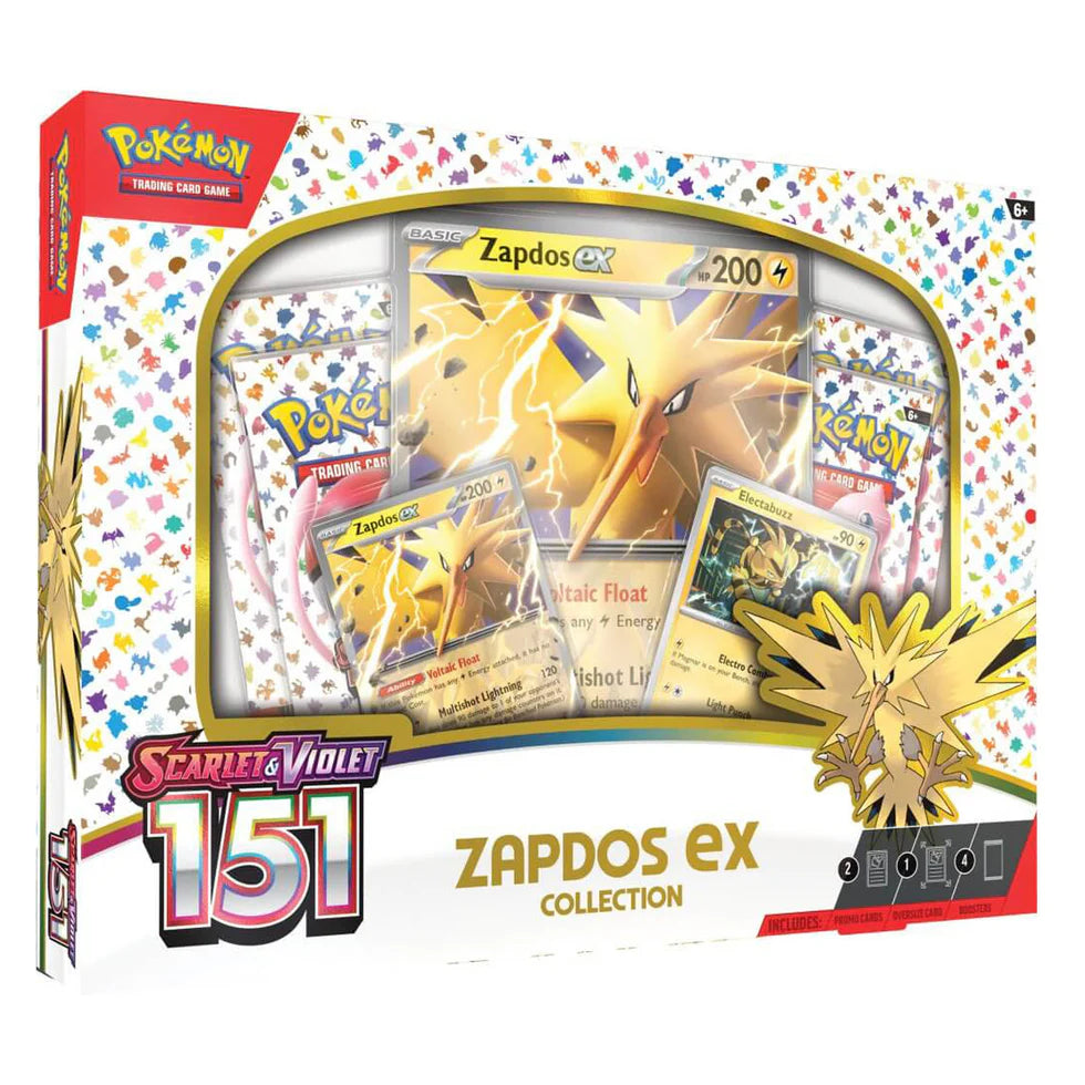 151 Collection - Zapdos ex box - POKEMON TCG Scarlet & Violet
