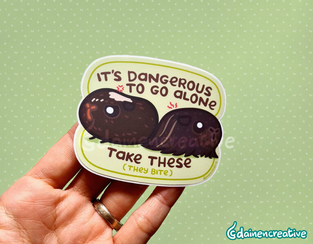 Little Pigtatoes Sticker Flakes - Dainencreative - Pop Culture Larrikin 