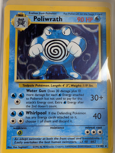 Image of Poliwrath Base Set (BS) #13