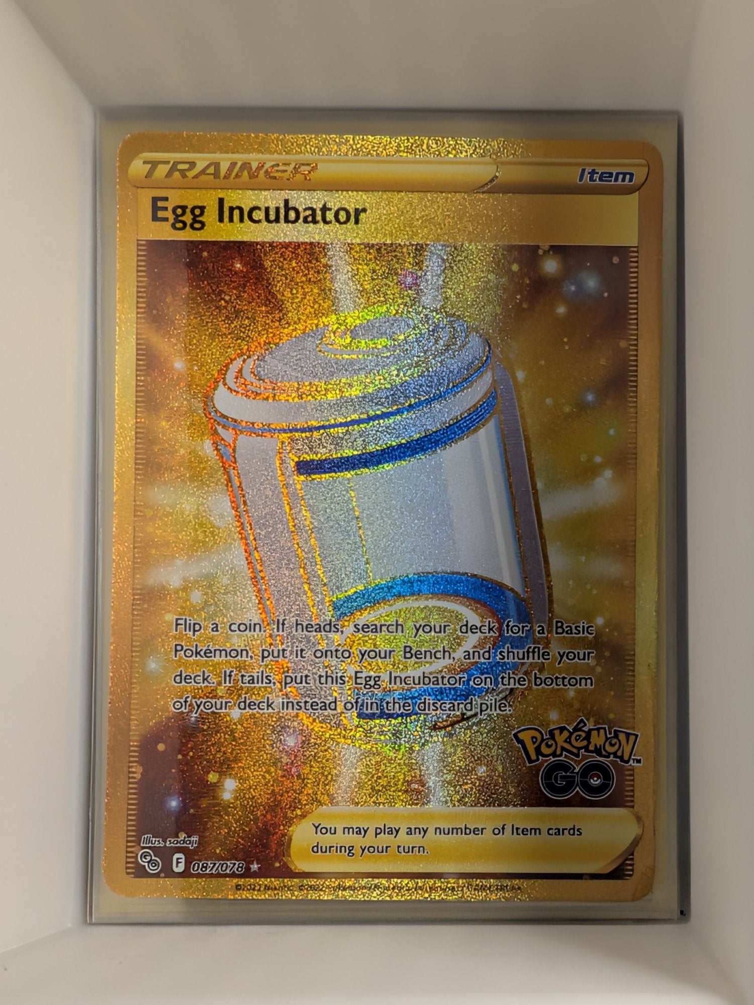 Image of Egg Incubator Pokemon GO (PGO) #087