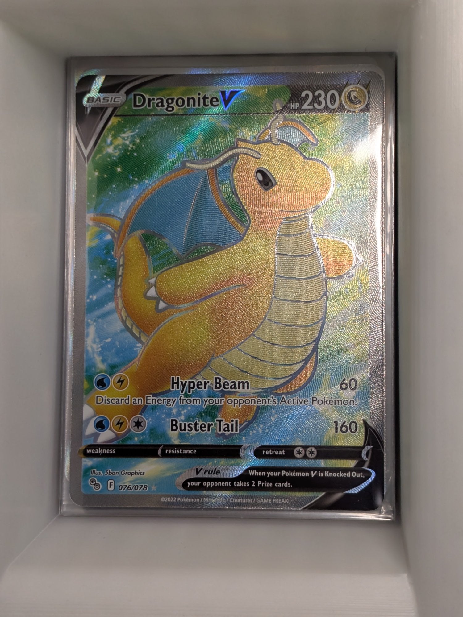 Image of Dragonite V Pokemon GO (PGO) #076