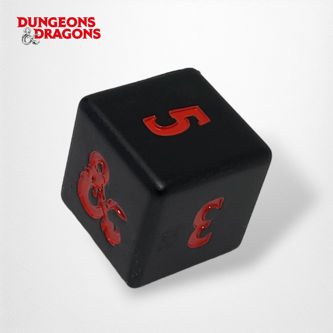 1pce Dice - D&D Official D6 - UltraPRO Heavy - 6 Sided Dice - Pop Culture Larrikin