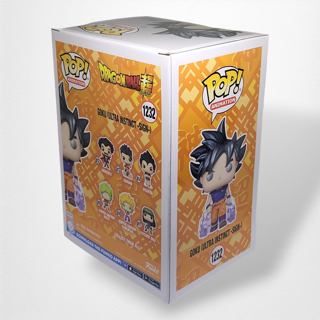 Dragon Ball Super - Goku (ultra Instinct -sign-) 1232 - Pop! Vinyl - Pop Culture Larrikin 