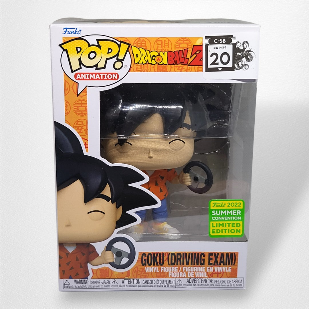 Dragon Ball Z - Goku (Driving Exam) 1162 - Pop! Vinyl - Pop Culture Larrikin