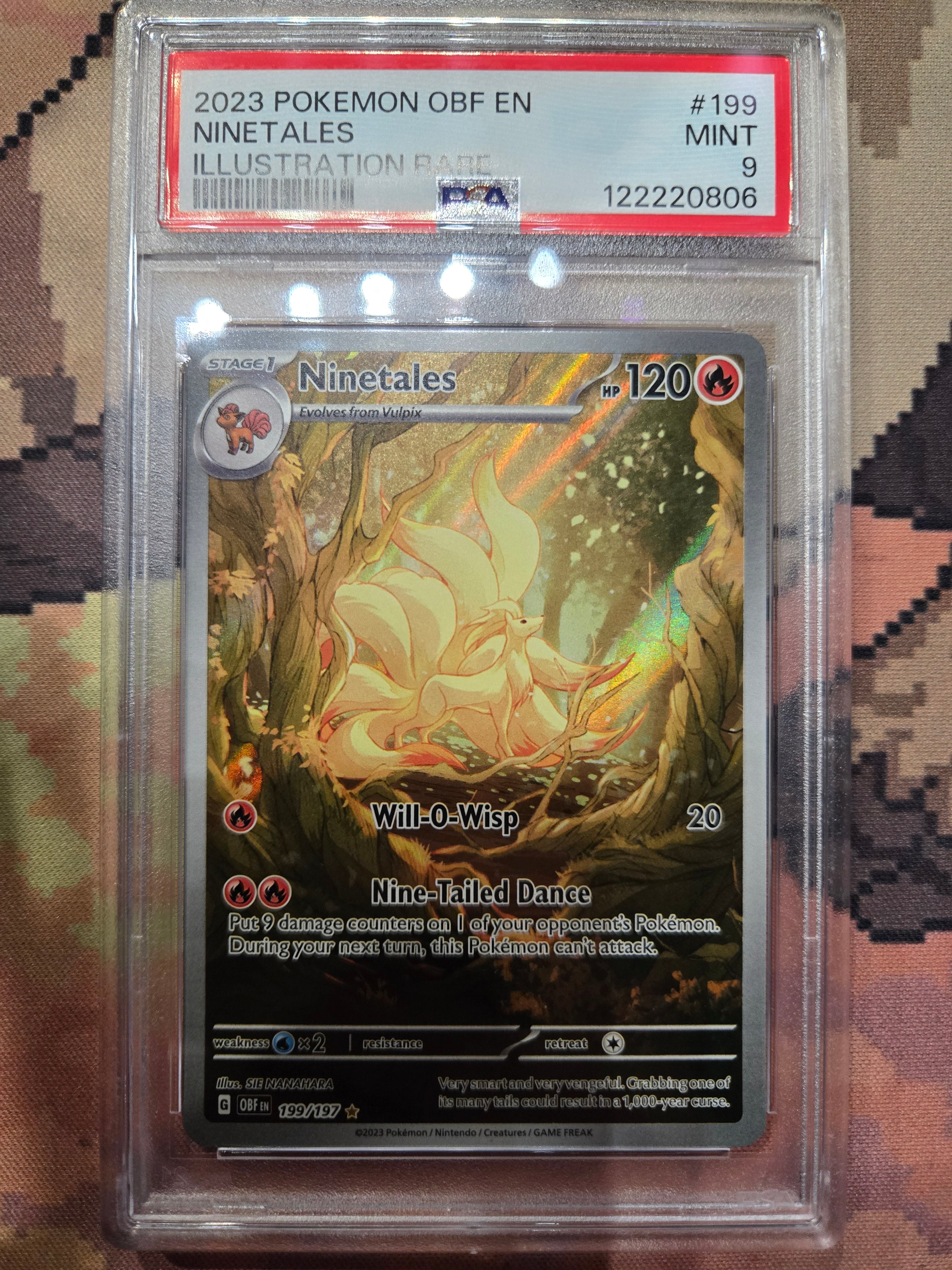 Ninetales #199 OBF Obsidian Flames en Pokemon