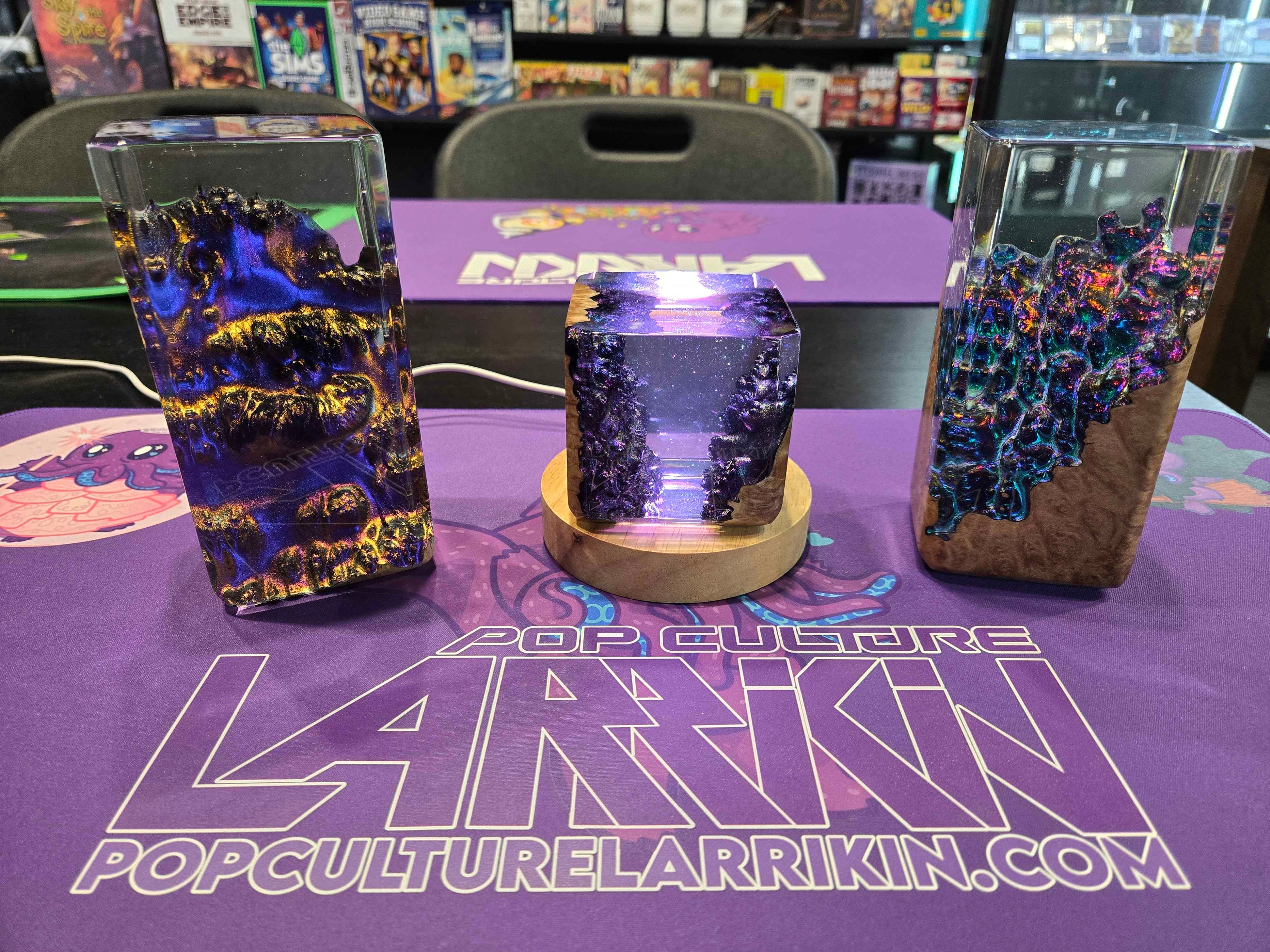 Handmade Resin Lamps - Resinated