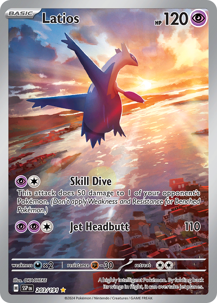 Latios #203 Surging Sparks en