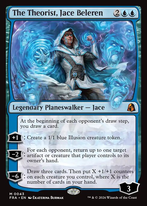 The Theorist, Jace Beleren #43 FRA Reality Fracture EN MTG