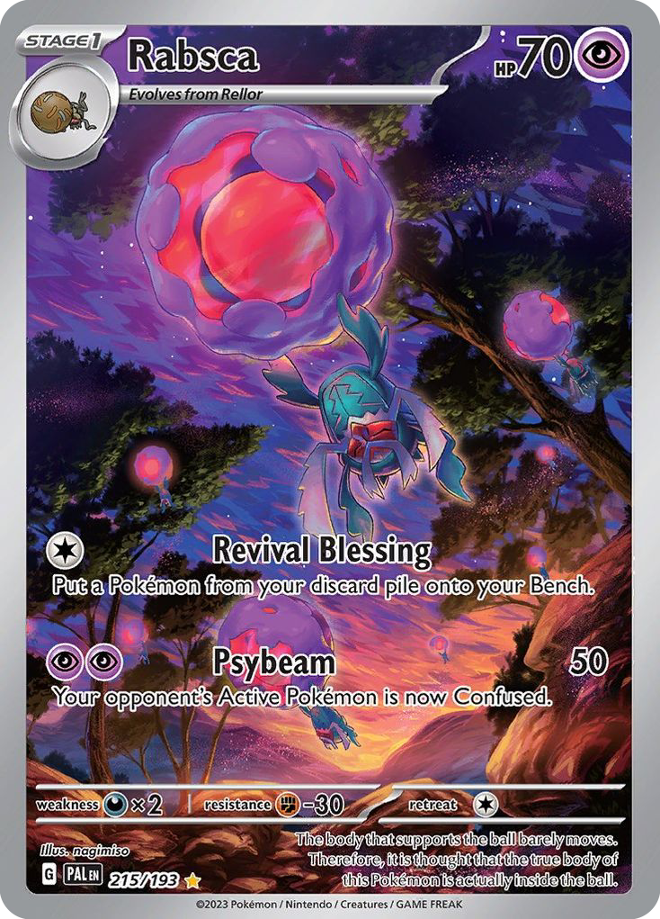 Rabsca #215 XY Paldea Evolved en
