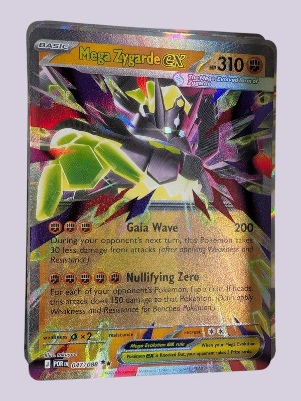 Mega Zygarde EX #47 Perfect Order en