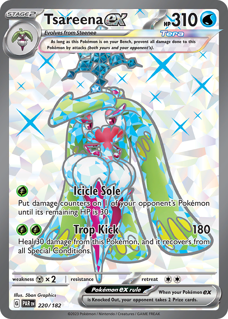 Tsareena ex #220 Paradox Rift en