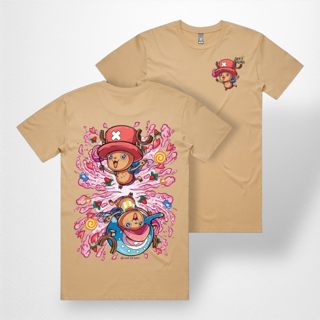 One Piece Chopper Inspired Design T-Shirt by Luck of Kings - Pop Culture Larrikin