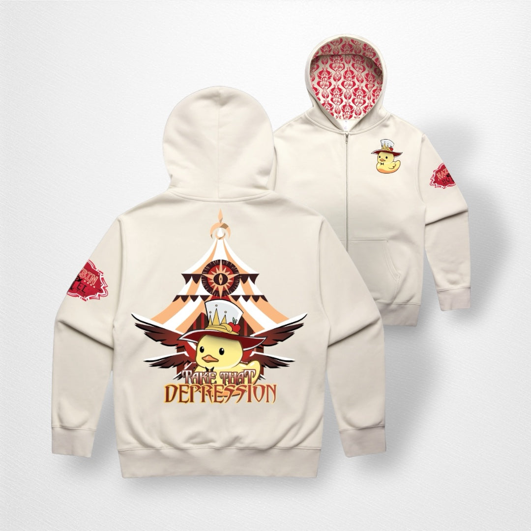 Hazbin Hotel Inspired Hoodie - Lucifer Design - Larrikin Original - Pop Culture Larrikin