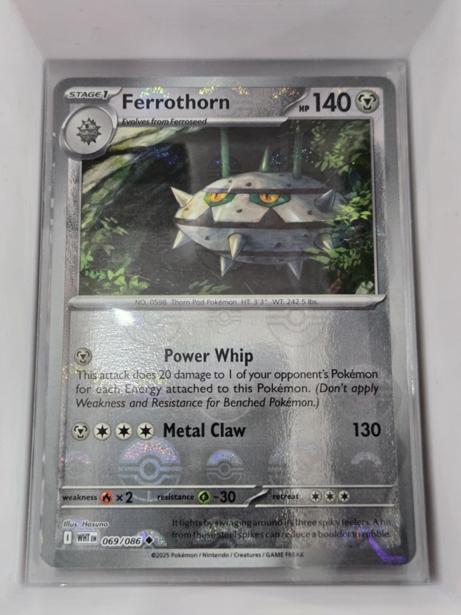 Image of Ferrothorn White Flare (WHT) #69