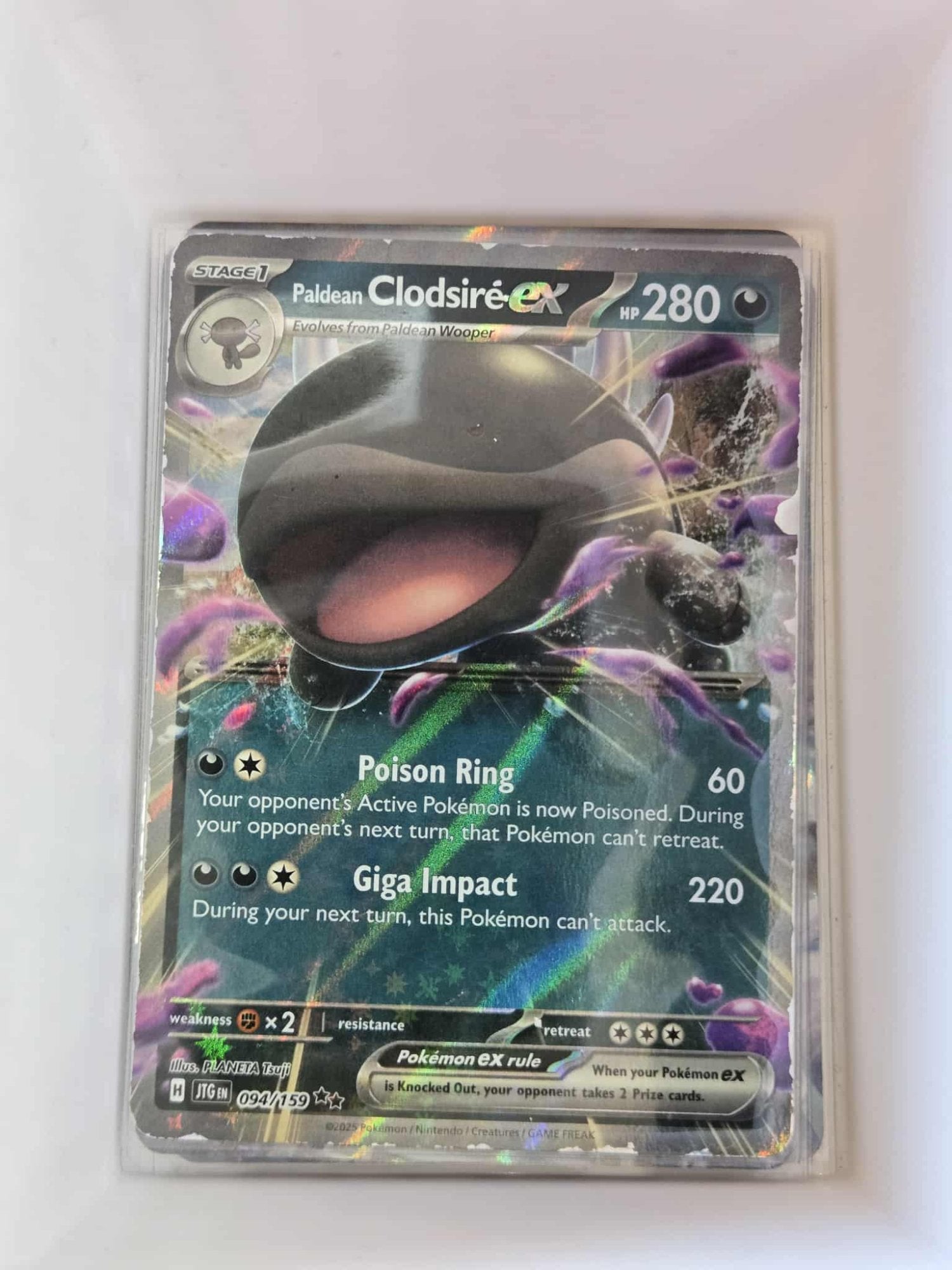 Image of Paldean Clodsire ex Journey Together (JTG) #094