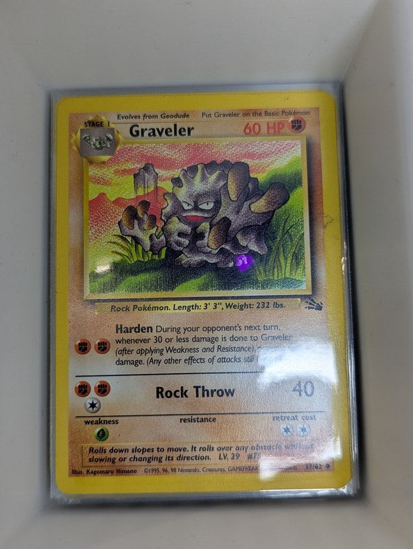 Graveler #37 Fossil en