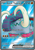 Great Tusk ex #230 Scarlet & Violet en
