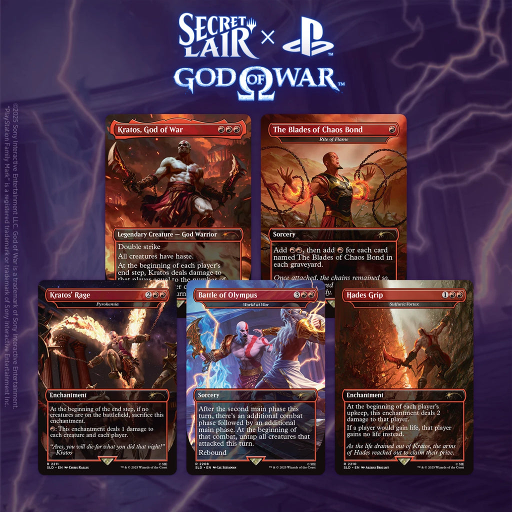 Magic Secret Lair x God Of War: Greek - Non-Foil