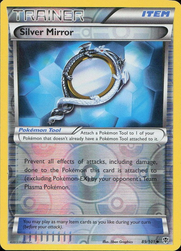 Silver Mirror #89 reverse_holo Plasma Blast en
