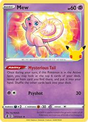Mew - 011 - Celebrations - Sword and Shield - Holo - PCL