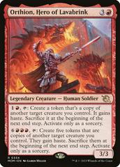 Orthion, Hero of Lavabrink - 0334 - MOM - MTG