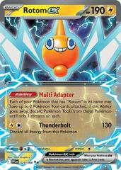 Rotom ex 029 - Phantasmal Flames - Mega Evolution Series Holo PCL