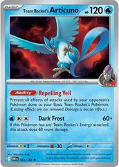 Team Rockets Articuno 051 - Destined Rivals - Scarlet and Violet Series Holo