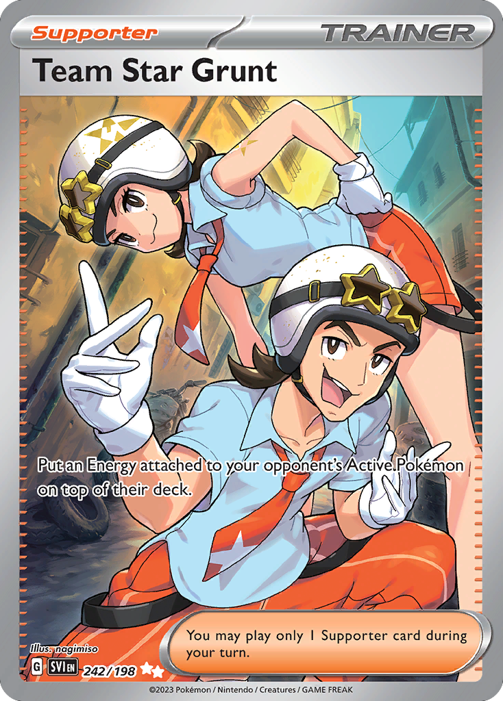 Team Star Grunt #242 Scarlet & Violet en