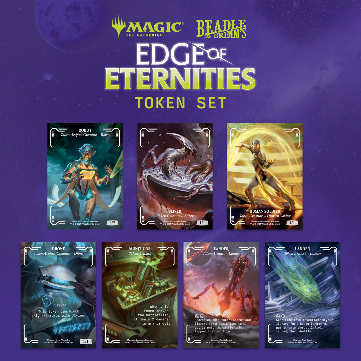 Beadle & Grimm's Edge of Eternities Token Set