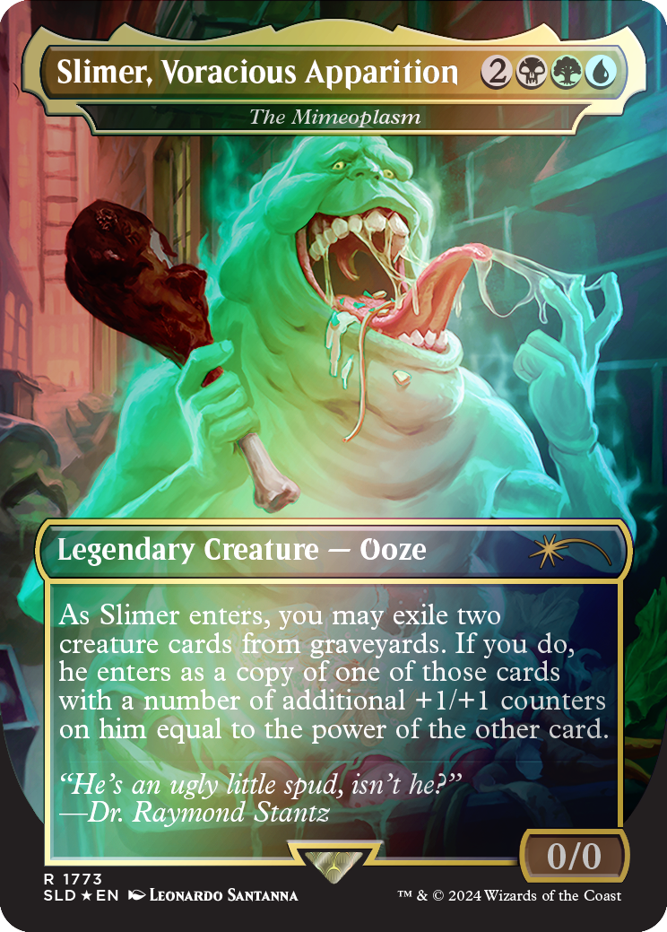 Secret Lair x Ghostbusters: Slimer MTG - Pop Culture Larrikin 