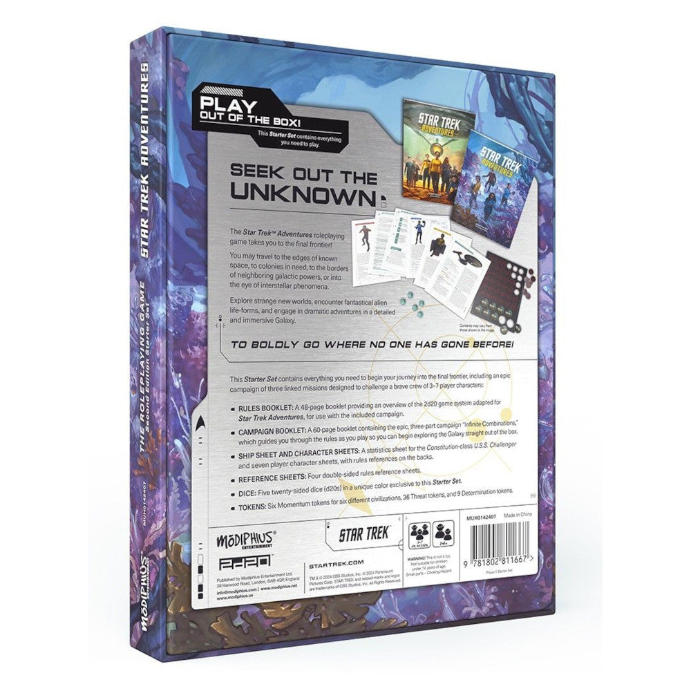 Star Trek Adventures: The Roleplaying Game Second Edition Starter Set
