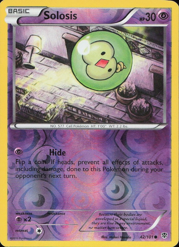 Solosis #42 reverse_holo Plasma Blast en