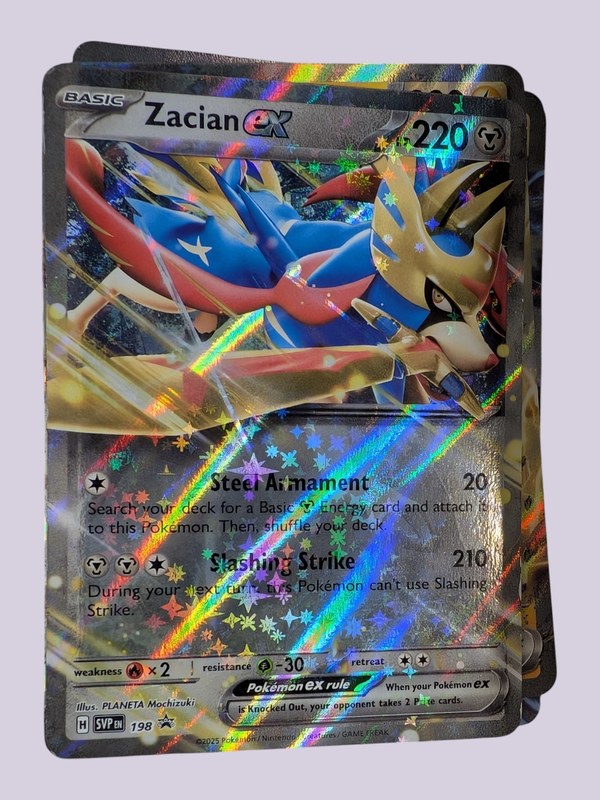 Zacian ex #198 Scarlet & Violet Promos en