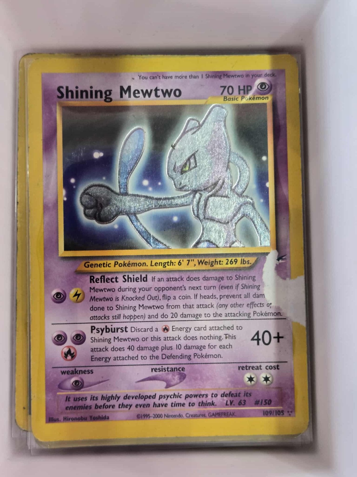 Image of Shining Mewtwo Neo Destiny (N4) #109