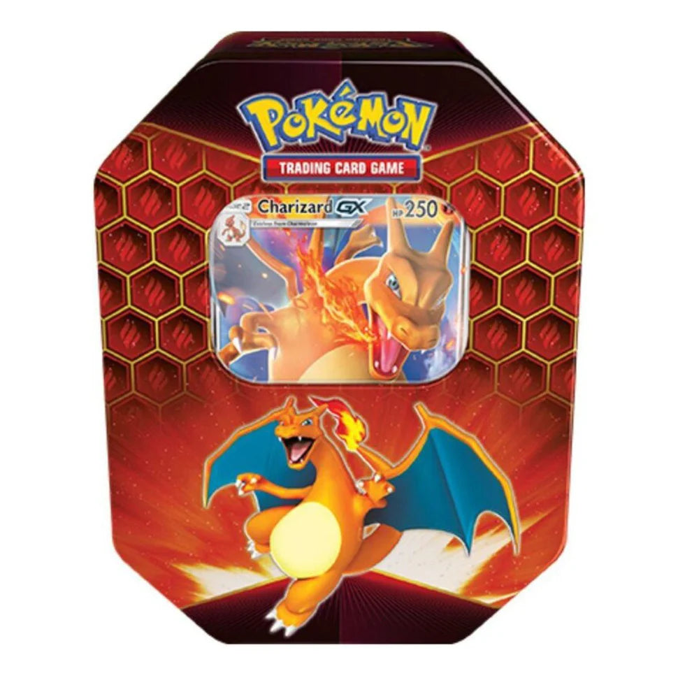 Pokemon TCG Hidden Fates Tin Charizard Gyrados Raichu Set of 3
