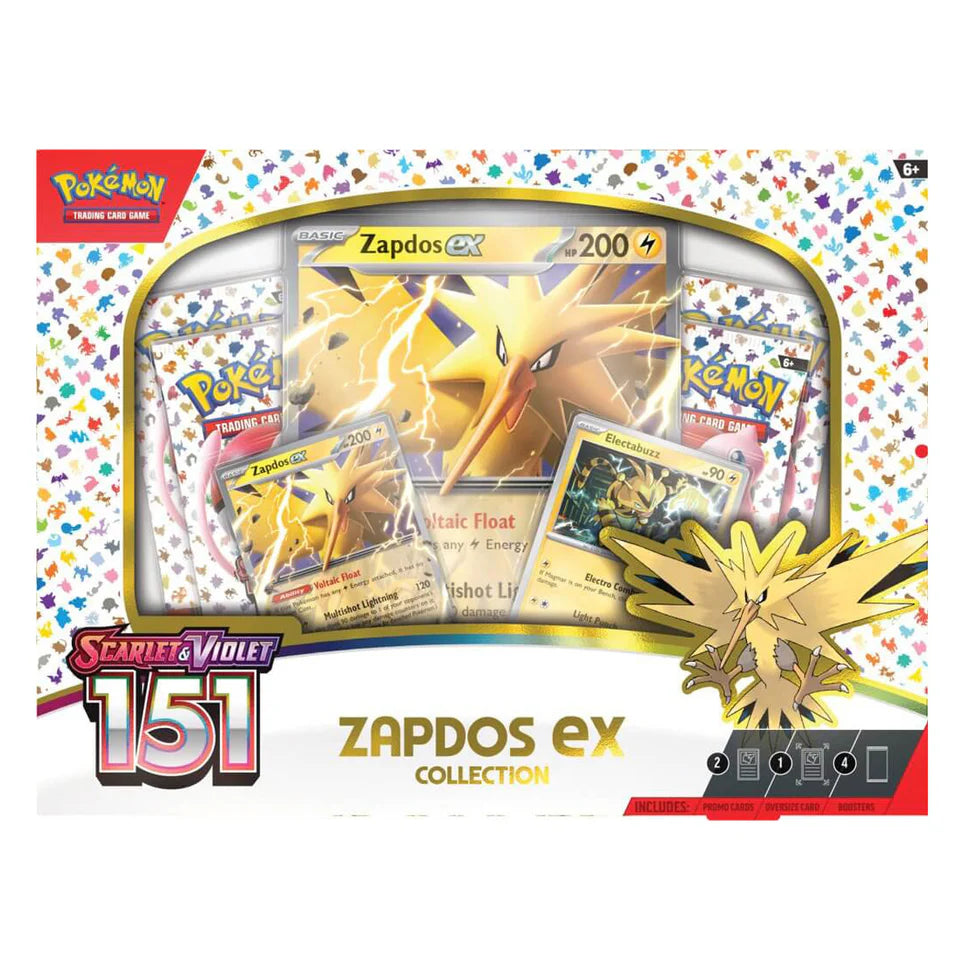 151 Collection - Zapdos ex box - POKEMON TCG Scarlet & Violet