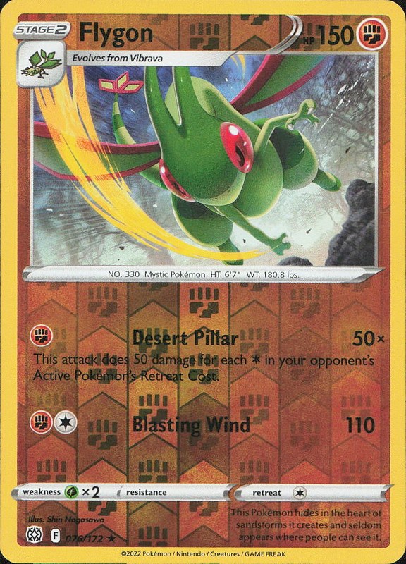 Flygon #76 reverse_holo Brilliant Stars en