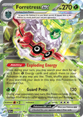 Forretress ex #2 Scarlet & Violet Paldean Fates en